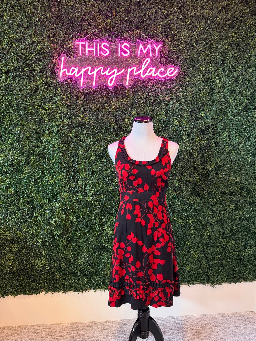 Tory Burch with Red Floral Print